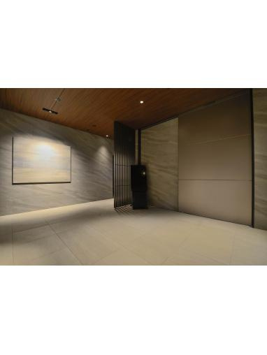 福岡市博多区築港本町の賃貸マンションのエントランス