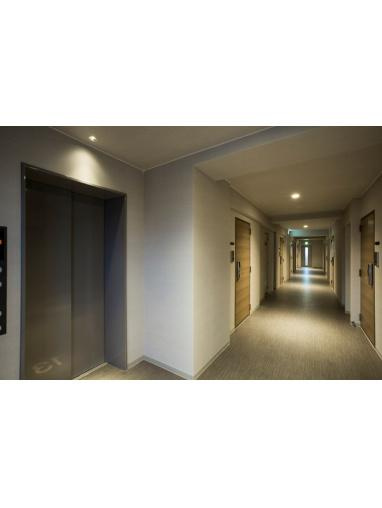 福岡市博多区築港本町の賃貸マンションのロビー