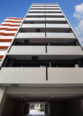 福岡市博多区千代１丁目の賃貸マンションのエントランス