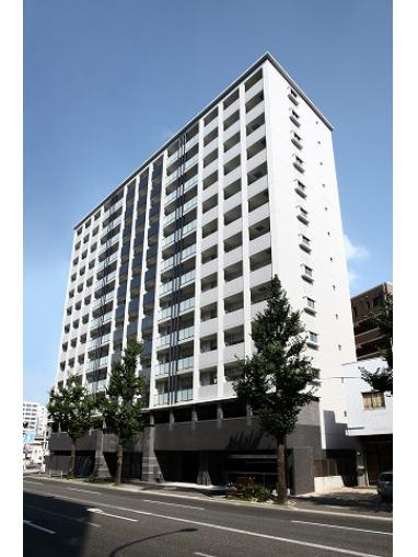 福岡市博多区比恵町の賃貸マンションの外観