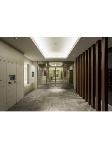 福岡市博多区奈良屋町の賃貸マンションのロビー