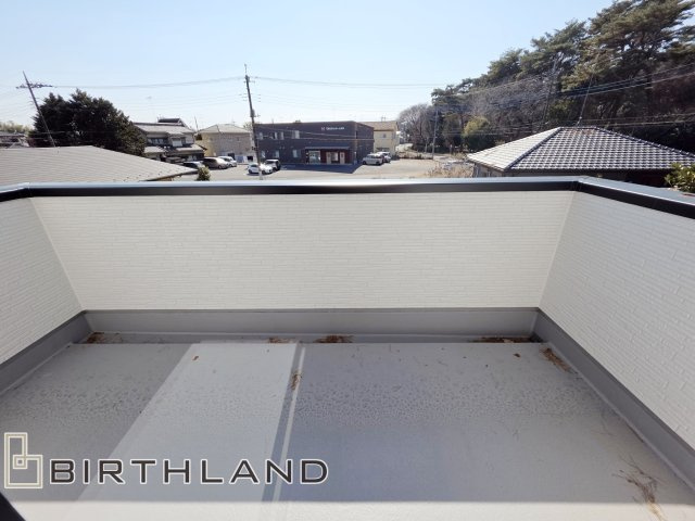 新築戸建・新築建売　館林第3西高根町　第八小・多々良中のバルコニー