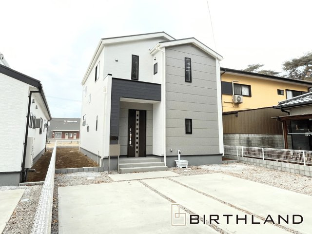 新築戸建・新築建売　館林第3西高根町　第八小・多々良中の前面道路含む現地写真