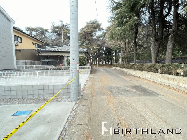 新築戸建・新築建売　館林第3西高根町　第八小・多々良中の前面道路含む現地写真