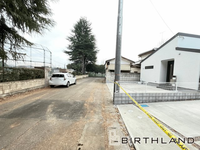 新築戸建・新築建売　館林第3西高根町　第八小・多々良中の前面道路含む現地写真