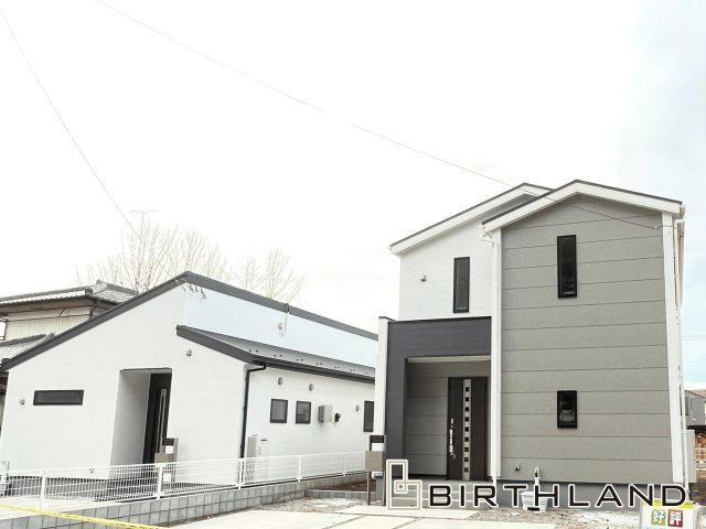 新築戸建・新築建売　館林第3西高根町　第八小・多々良中の前面道路含む現地写真