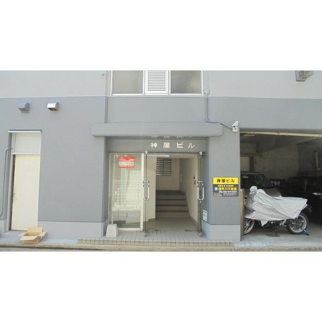 福岡市博多区神屋町の賃貸マンションのエントランス