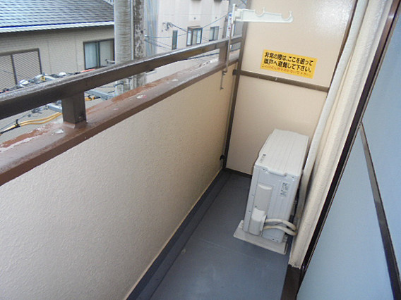 ＣＬプレースのバルコニー