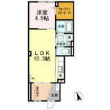 D-ROOM柳井 1LDKTSWの画像