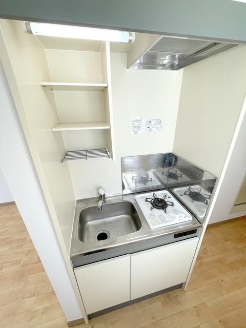 ハイムカメリアのキッチン|★ガスキッチン★※写真は別号室