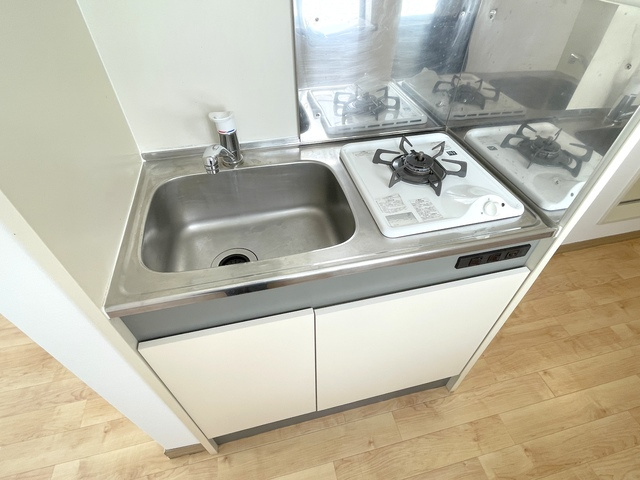 ハイムカメリアのキッチン|★ガスキッチン★※写真は別号室