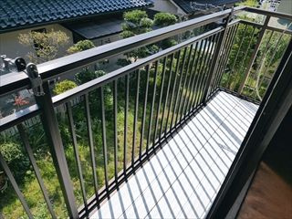 広島市安佐北区口田南９丁目の一戸建てのバルコニー