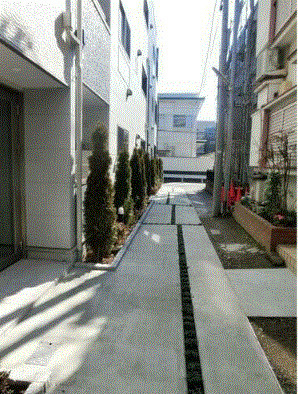 メゾン・ド・アジュールのエントランス