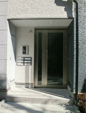 メゾン・ド・アジュールのエントランス