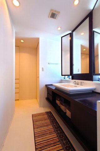 パークシティ成城Ｅ棟の独立洗面台