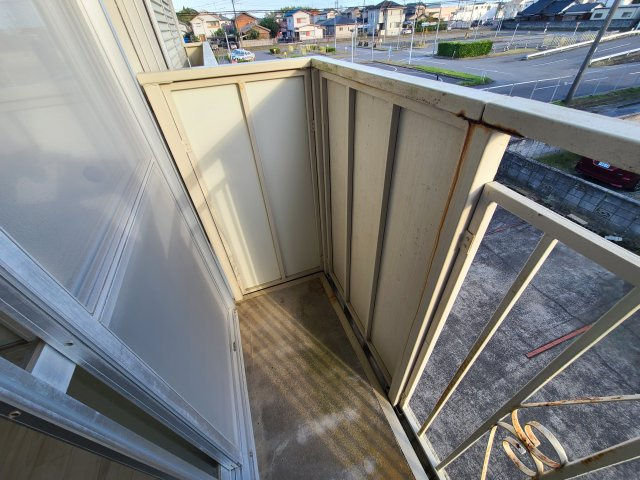 第二丸善富士見ハイツ のバルコニー