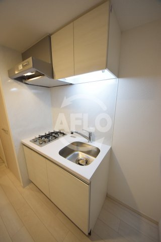 TOYOTOMi STAY Premium ABENO天王寺のキッチン|TOYOTOMI STAY PREMIUM ABENO天王寺　2口ガスシステムキッチン