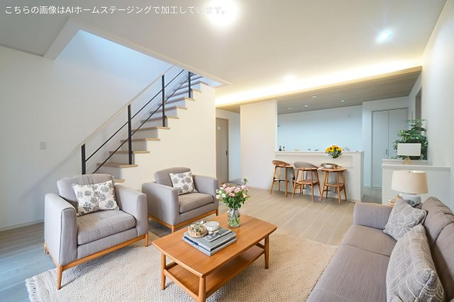 新築　千葉市中央区川戸町の居間・リビング|＊当日ご案内可＊ご希望の物件まとめてご案内！