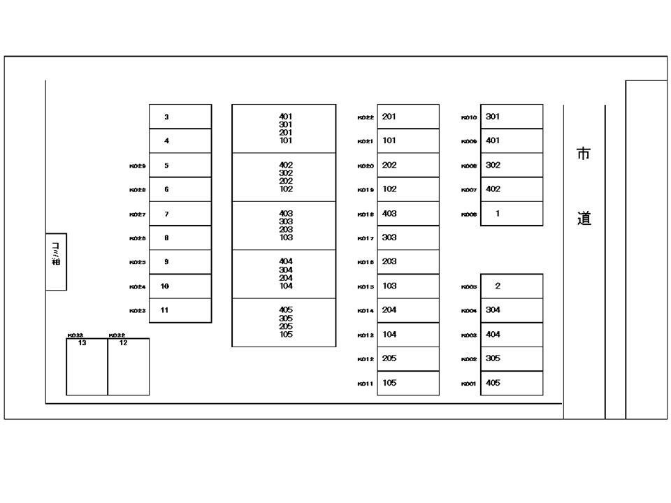 プルミエ・ラムールの駐車場|駐車場
