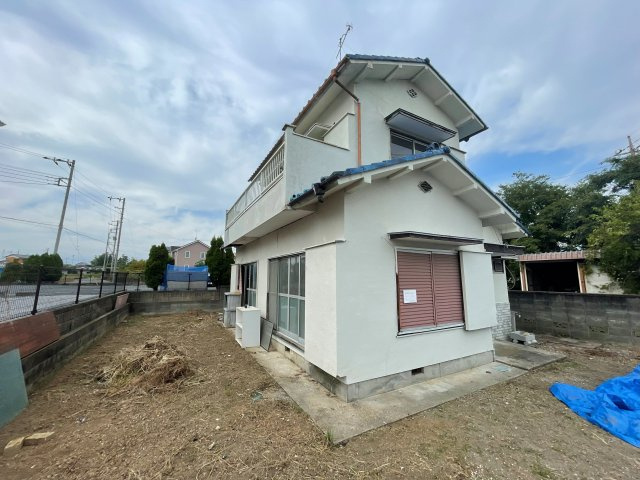 売地・住宅用地　熊谷市御正新田　江南北小・江南中の外観|解体更地にして新しく建築する場合は開発許可申請が必要になります。