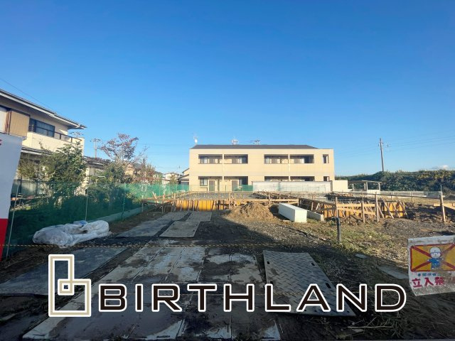新築戸建・新築建売　福島市瀬上町字桜町【ZEH水準住宅】瀬上小・北信中の外観|車通りが少なく静かな住宅街に立地♪前面道路も穏やかな雰囲気でゆったりとした暮らしができます♪