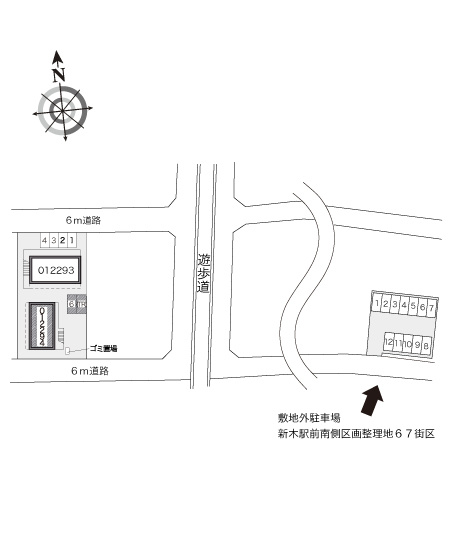 レオパレスグリーンハイツCの地図