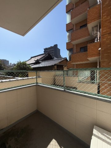 ライオンズマンション京都河原町の展望|西向きバルコニーからの眺望です。