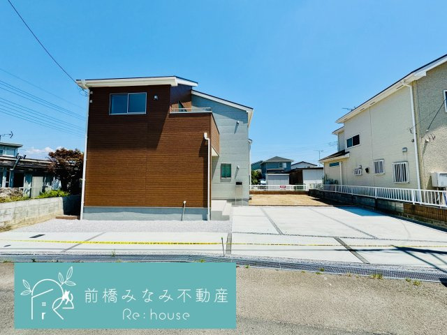 前橋市駒形町第4　限定1棟　リーブルガーデン　新築建売の外観|おしゃれな外観です