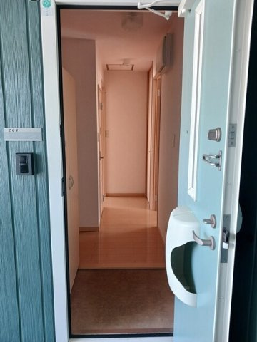 エスポワールＡの玄関