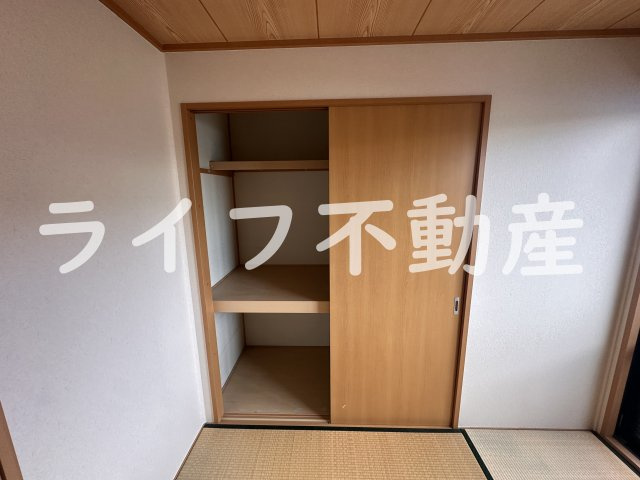 メゾンニュー池島Dの収納|たっぷりとした収納スペースです