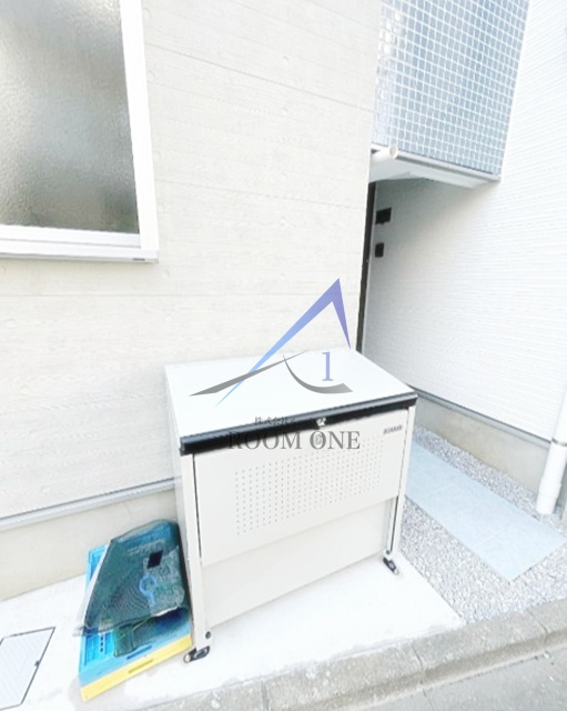 フルールのその他共用部分|敷地内ゴミ置き場です。