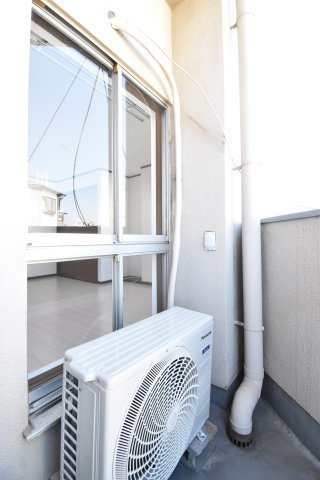 マンション楠木のバルコニー