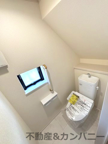ハートフルタウン市坪北2期A号棟　市坪北2丁目新築分譲戸建（全3棟）のトイレ|トイレも気になるポイント