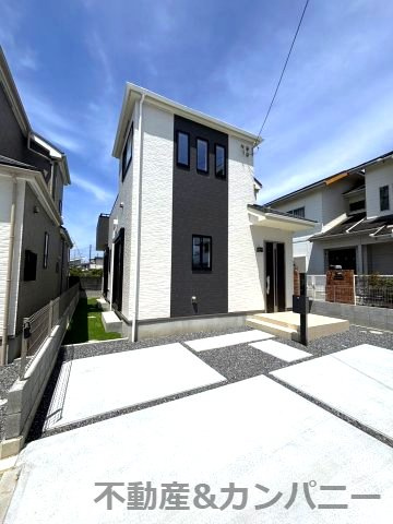 ハートフルタウン市坪北2期A号棟　市坪北2丁目新築分譲戸建（全3棟）の外観|きれいな外観です