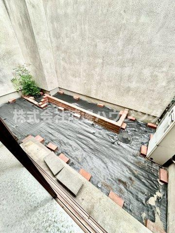 開明町１丁目一戸建の庭