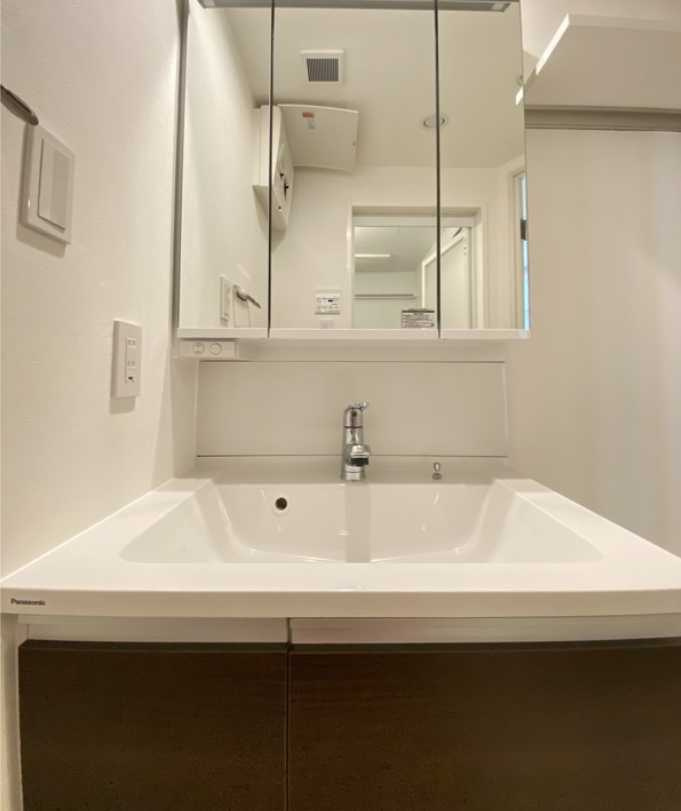 レジディア世田谷若林　駅近　オートロック　リノベーションの洗面所