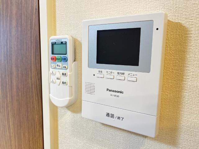 ボンヌールのセキュリティ|カメラ付インターホン（イメージ）