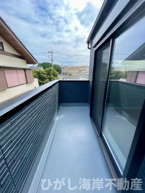 中郡二宮町山西　新築戸建　全２棟のバルコニー|バルコニー