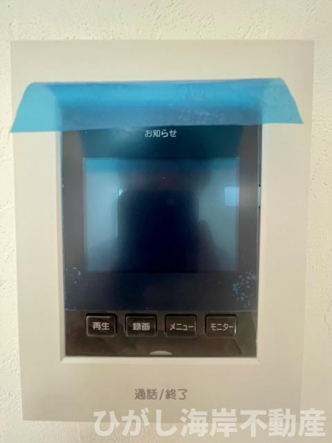 中郡二宮町山西　新築戸建　全２棟のセキュリティ|TVモニター付きインターフォン