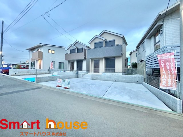 【前面道路含む現地写真】 | 綾瀬市深谷中　新築3棟