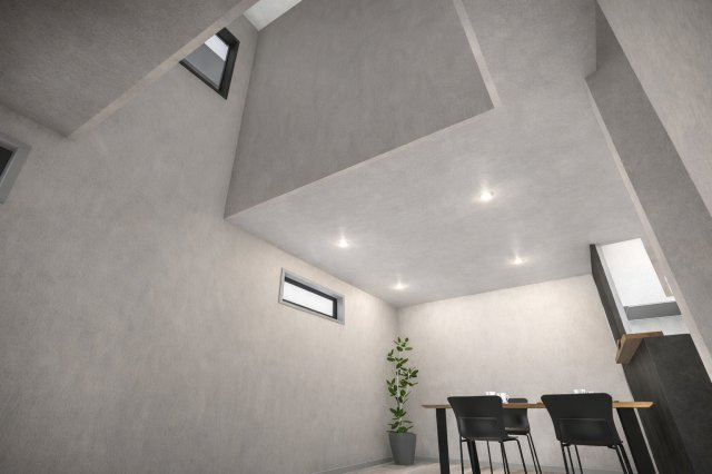 富田町5丁目Aプラン　建築条件付土地の完成予想図|【LDK20.12帖/イメージパース】