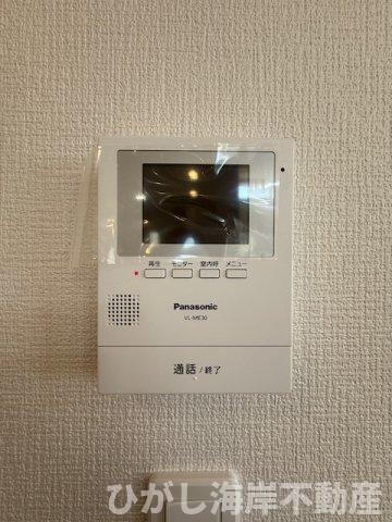 茅ヶ崎市香川4丁目　新築戸建　全６棟のセキュリティ|TVモニター付きインターフォン