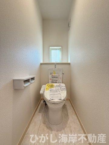 茅ヶ崎市香川4丁目　新築戸建　全６棟のトイレ|洗浄機能付きお手洗い