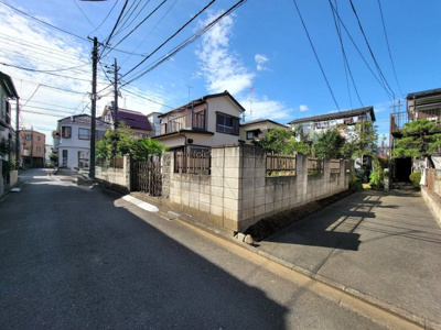 【前面道路含む現地写真】 | さいたま市桜区新開1丁目売地