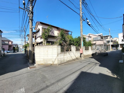 【前面道路含む現地写真】 | さいたま市桜区新開1丁目売地