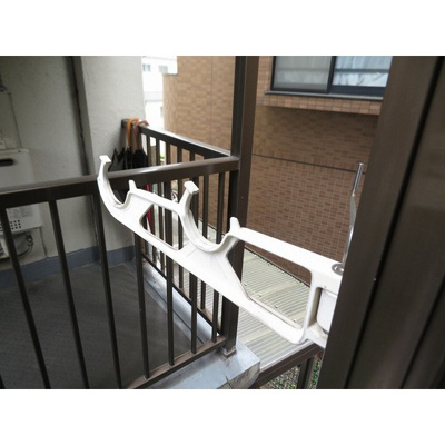 【バルコニー】 | フラワーハウス | 物干竿置けます