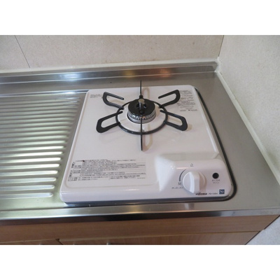 【キッチン】 | グリーンフラッツ旗の台 | ガスコンロ