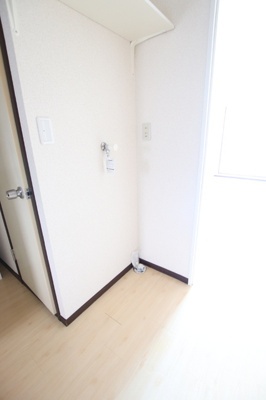 室内洗濯機置き場です