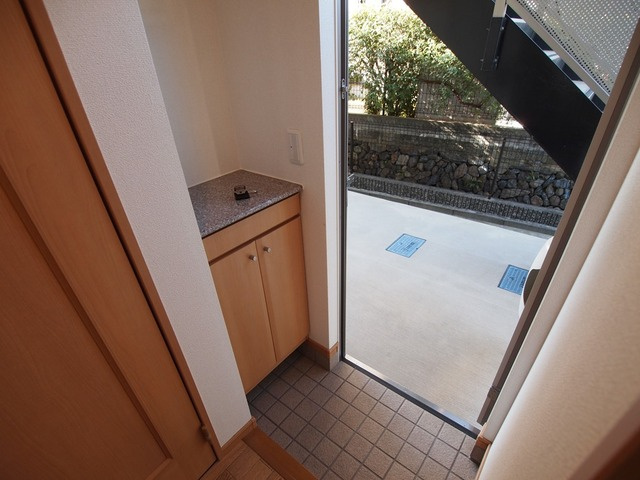 アバンツァートの玄関