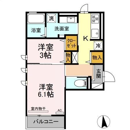 Grande chouchou;Monicaの間取り